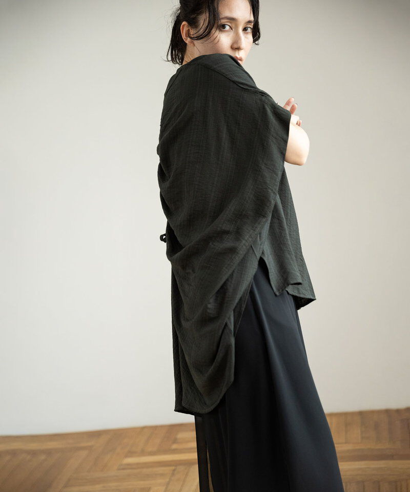  「バックギャザーブラウス」|シャツ・ブラウス|