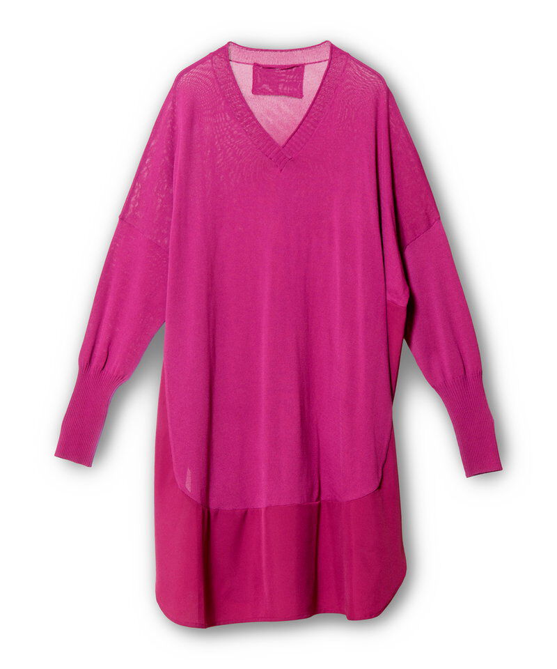  「ラウンドヘムニットプルオーバー」|ニット・セーター|