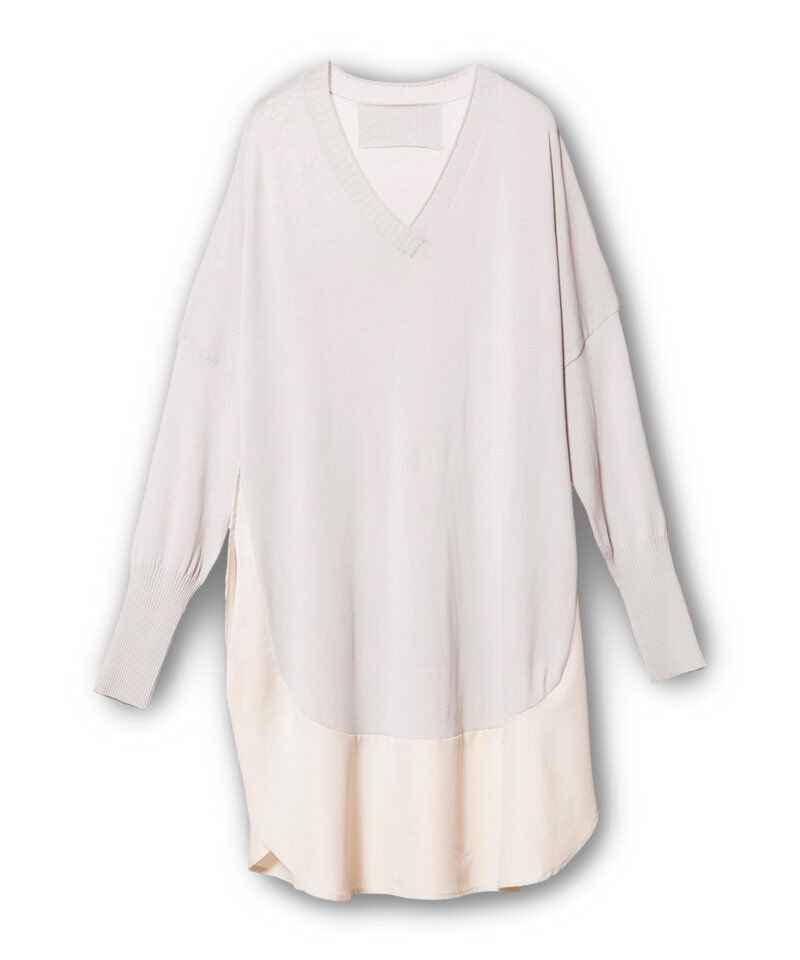  「ラウンドヘムニットプルオーバー」|ニット・セーター|