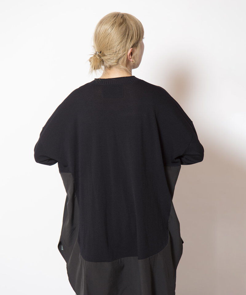  「ラウンドヘムニットプルオーバー」|ニット・セーター|