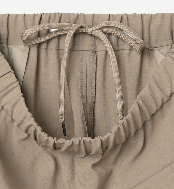  「MORRIS & SONS | タックイージーパンツ WOMEN」|チノ|