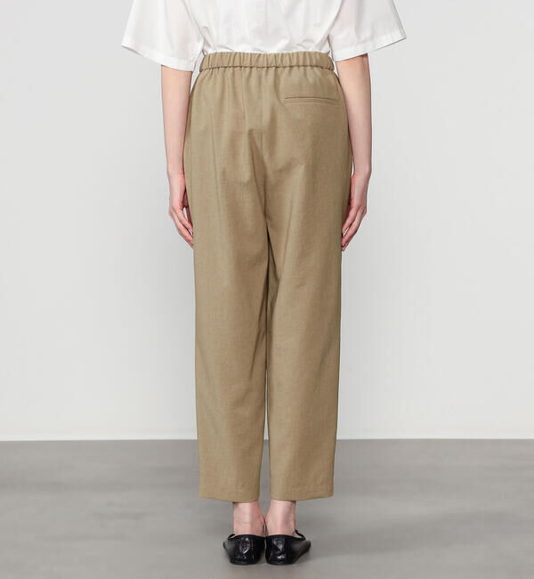  「MORRIS & SONS | タックイージーパンツ WOMEN」|チノ|