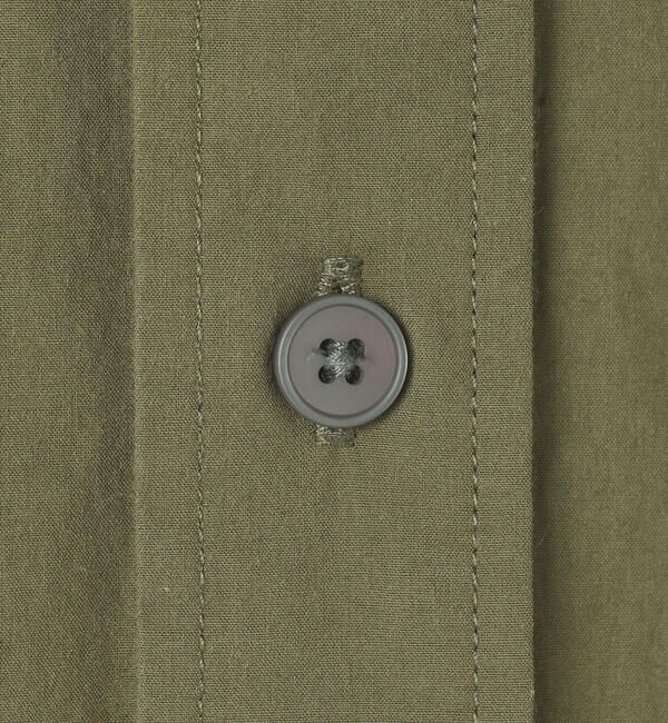 GYMPHLEX「Gymphlex | コットン スリーブレス ボタンダウンシャツワンピース WOMEN」|ワンピース|