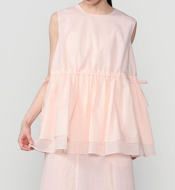  「eunoia | ノースリーブブラウス WOMEN」|シャツ・ブラウス|