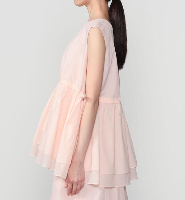  「eunoia | ノースリーブブラウス WOMEN」|シャツ・ブラウス|