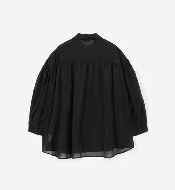  「eunoia| 長袖 シアーシャツ WOMEN」|シャツ・ブラウス|