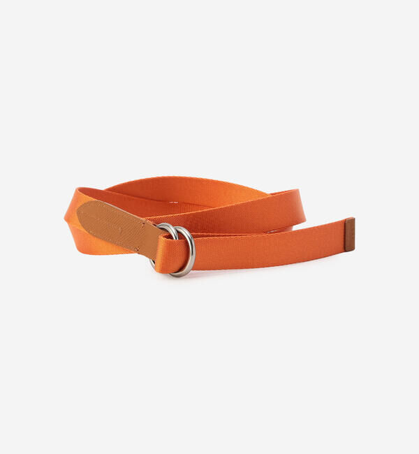  「ERP.｜〈別注〉HANDCRAFT DOUBLE RING BELT. UNISEX」|ベルト|ORANGE