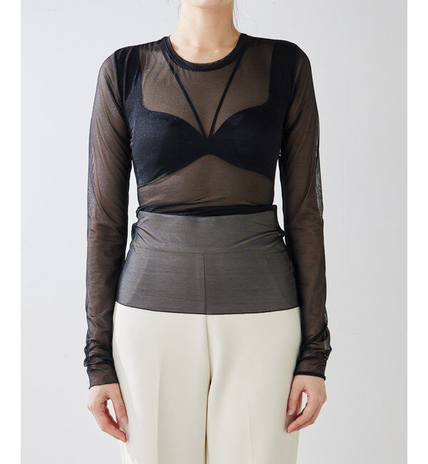  「【NICENICE MOMENT】MESH LS SHELL」|インナー|