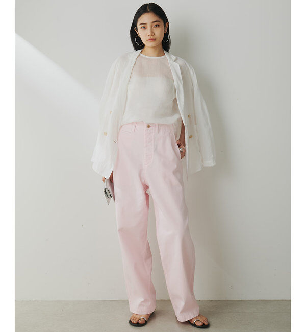  「バイオ加工チノパンツ」|チノ|