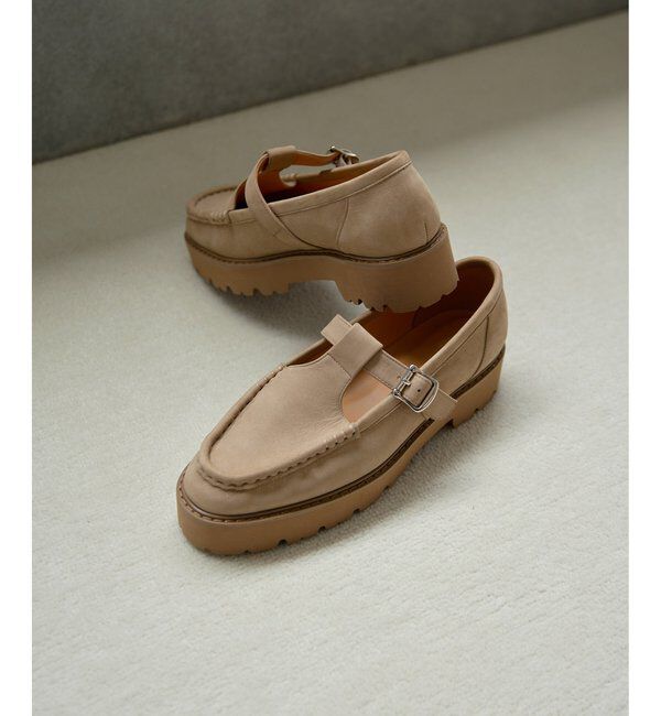 Hoaw.「【Hoaw.】Tストラップローファー」|その他|