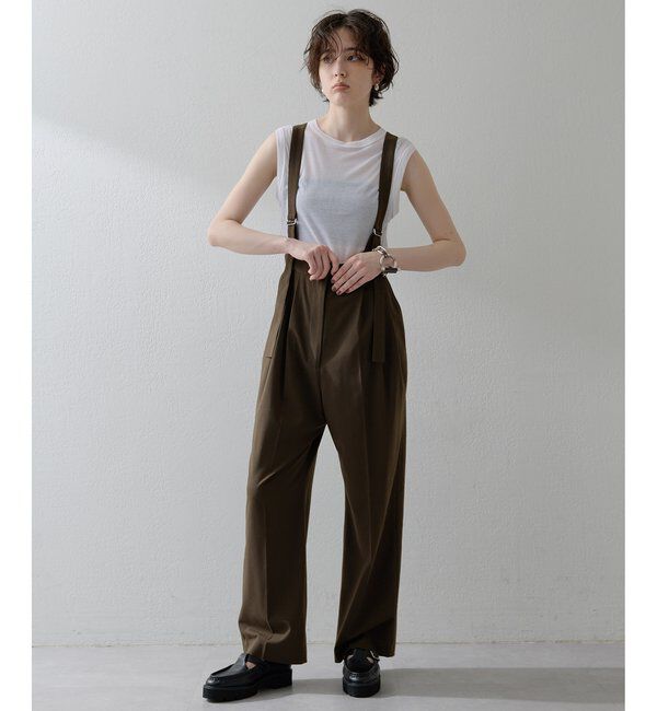THE PAUSE「【THE PAUSE】トロサスペパンツ」|チノ|