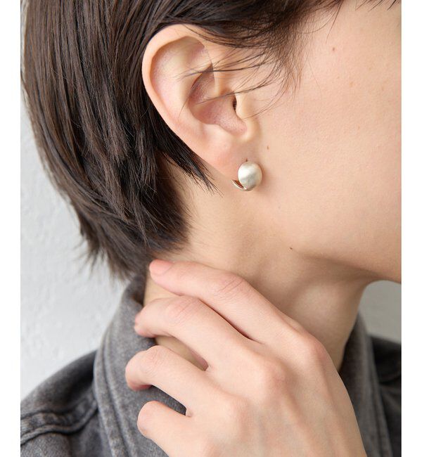 Hoaw.「【Hoaw.】Tiny Ball ピアス」|リング|