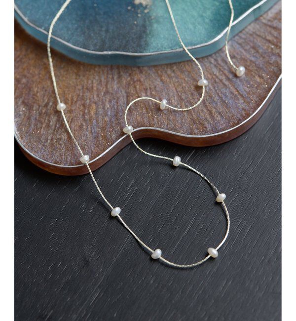 THE PAUSE「【THE PAUSE】パールドットネックレス」|リング|