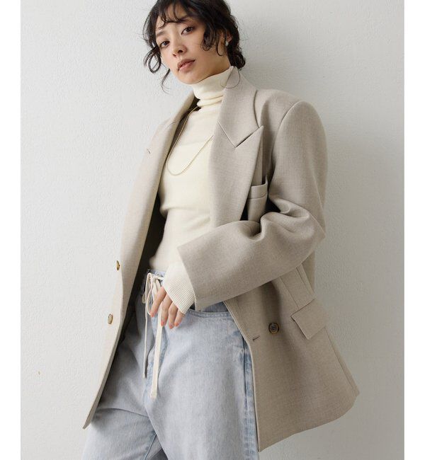  「ボンディングオーバージャケット」|テーラードジャケット|