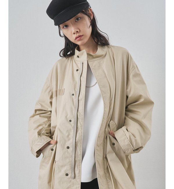  「ライナー付ミリタリーコート」|その他|