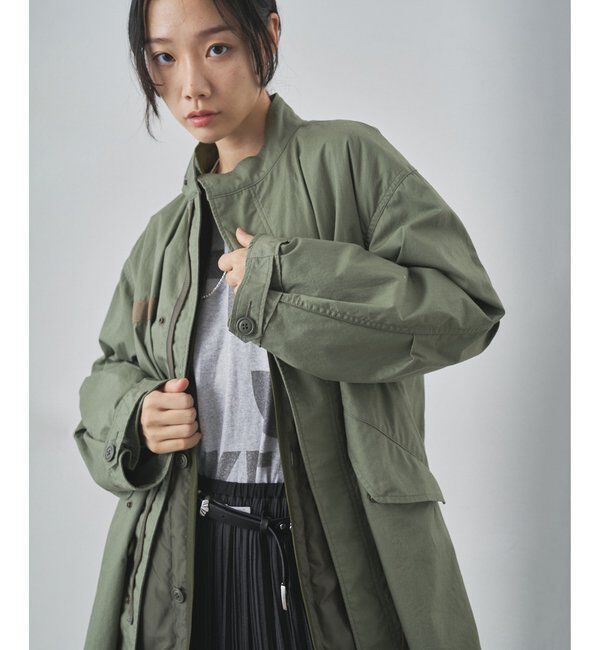  「ライナー付ミリタリーコート」|その他|