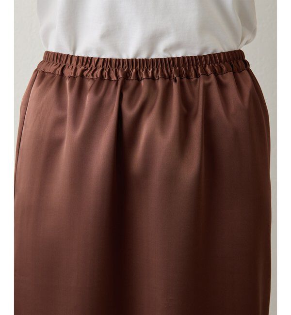  「＜WEB限定＞【Nuition】サテンレーススカート」|スカート|