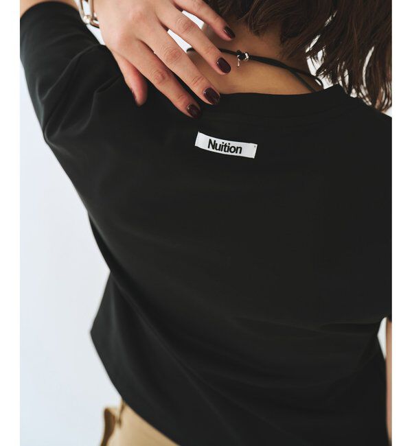  「【Nuition】Nuition Tシャツ」|Tシャツ・カットソー|ブラック