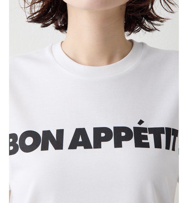  「【Drawing Numbers】ボナペティプリントTシャツ」|Tシャツ・カットソー|