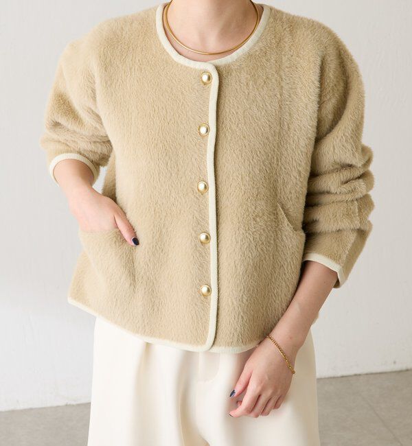  「ミニシャギーカーディガン」|ニット・セーター|