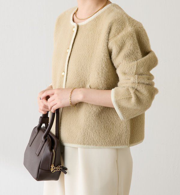  「ミニシャギーカーディガン」|ニット・セーター|