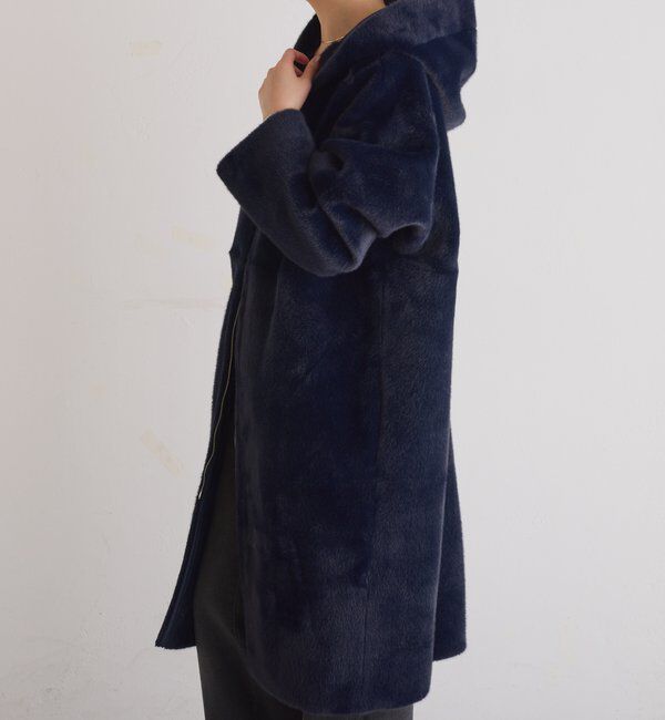  「リバーシブルフェイクファーコート」|その他|