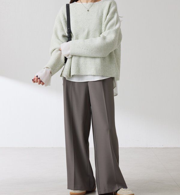  「ラメノット2WAYニット」|ニット・セーター|