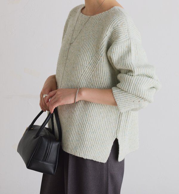  「ラメノット2WAYニット」|ニット・セーター|