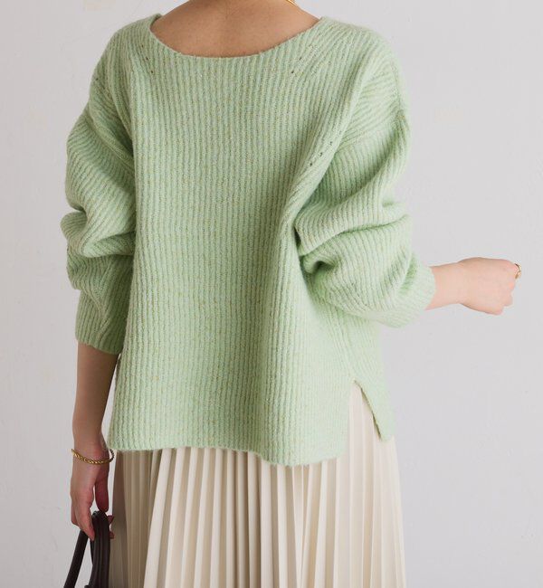  「ラメノット2WAYニット」|ニット・セーター|