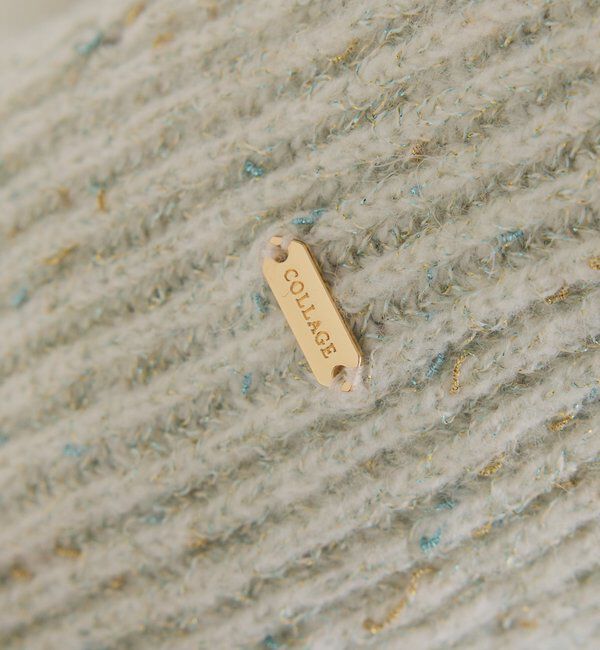  「ラメノット2WAYニット」|ニット・セーター|