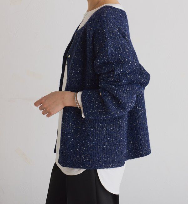  「ラメノット2WAYニット」|ニット・セーター|