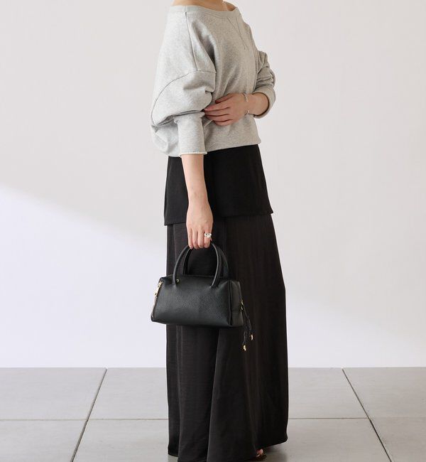  「【COLLAGE&times;gemeil　コラボアイテム】レイヤードサテンスカート」|スカート|