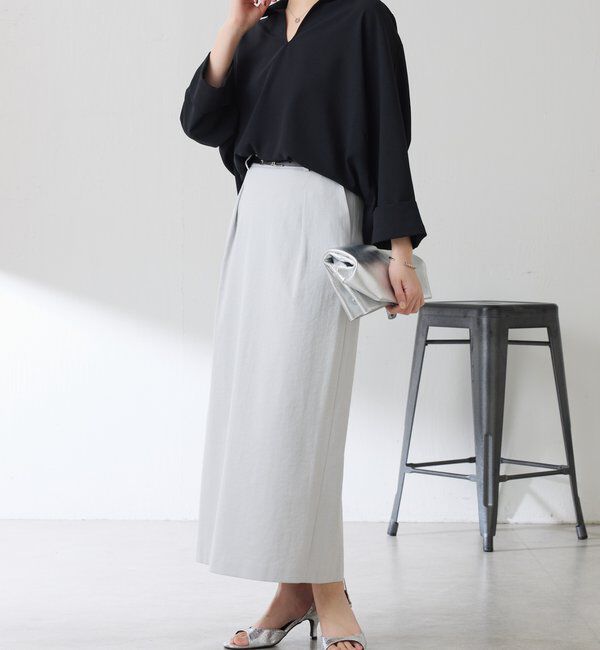  「シェルタリングタックスカート」|スカート|