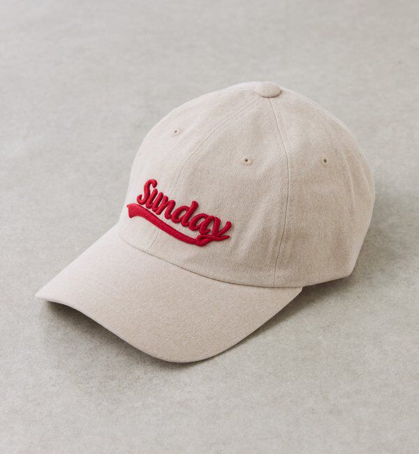  「【PAPILLONNER/パピヨネ】ロゴ刺繍入りキャップ」|ハット|