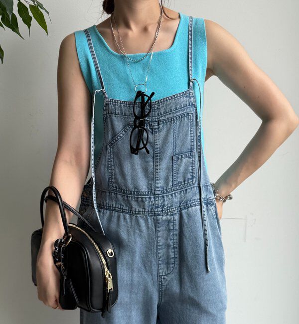  「スクエアニットタンク」|ニット・セーター|