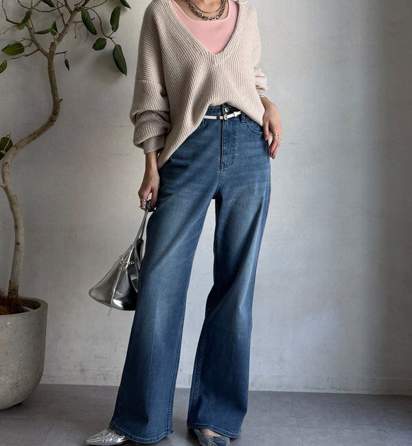  「スクエアニットタンク」|ニット・セーター|