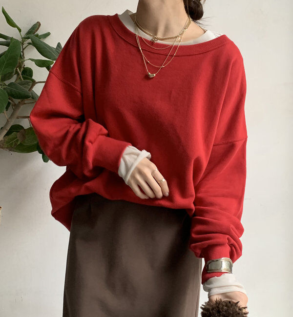  「【新色追加/毎年大人気！】裏毛スウェット」|Tシャツ・カットソー|