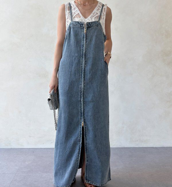  「リヨセルデニムジャンスカ」|ワンピース|