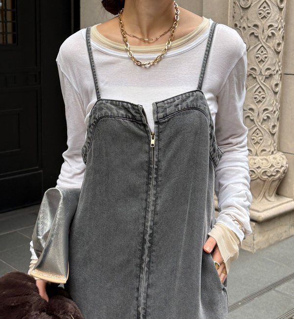  「リヨセルデニムジャンスカ」|ワンピース|