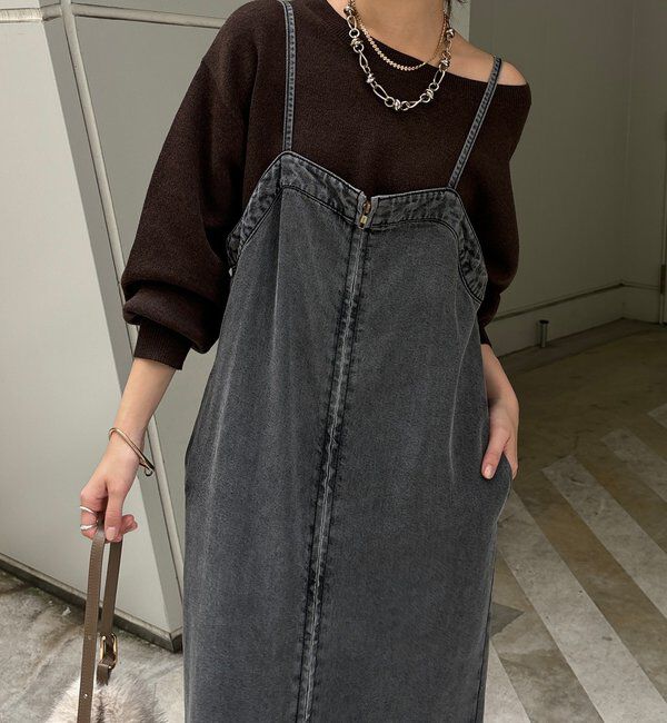  「リヨセルデニムジャンスカ」|ワンピース|