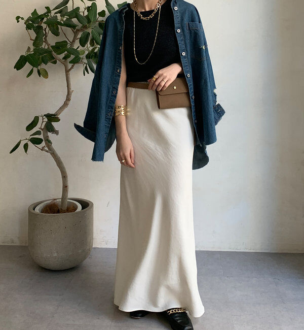  「前後2WAYラメニットタンク」|ニット・セーター|