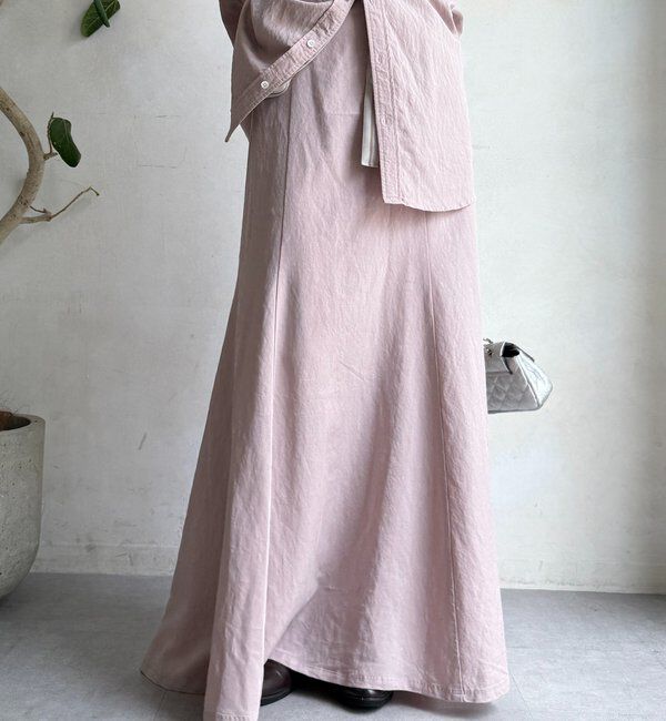  「【セットアップ対応】ピグメントライクフレアスカート」|スカート|