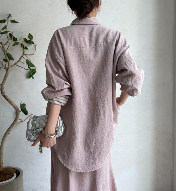  「【セットアップ対応】ピグメントライクシャツ」|シャツ・ブラウス|