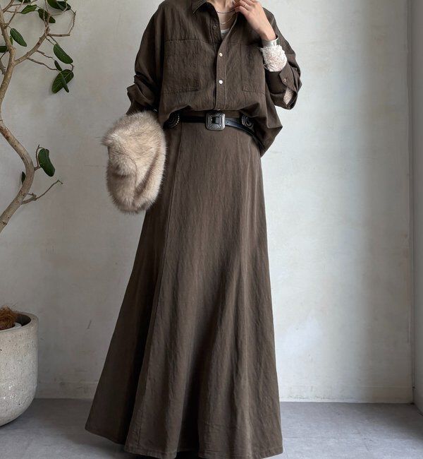  「【セットアップ対応】ピグメントライクシャツ」|シャツ・ブラウス|