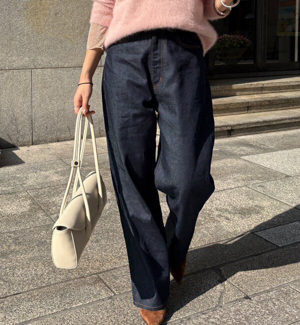  「リジットタックデニム」|デニム|ブルー