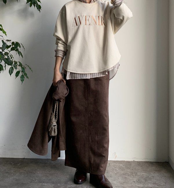  「セットアップラグランロゴ刺繍プルオーバー」|Tシャツ・カットソー|