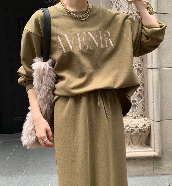  「セットアップラグランロゴ刺繍プルオーバー」|Tシャツ・カットソー|