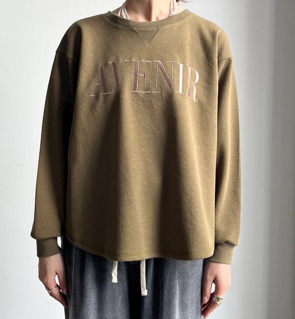  「セットアップラグランロゴ刺繍プルオーバー」|Tシャツ・カットソー|