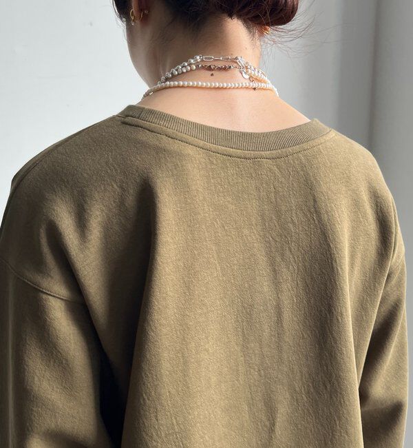  「セットアップラグランロゴ刺繍プルオーバー」|Tシャツ・カットソー|