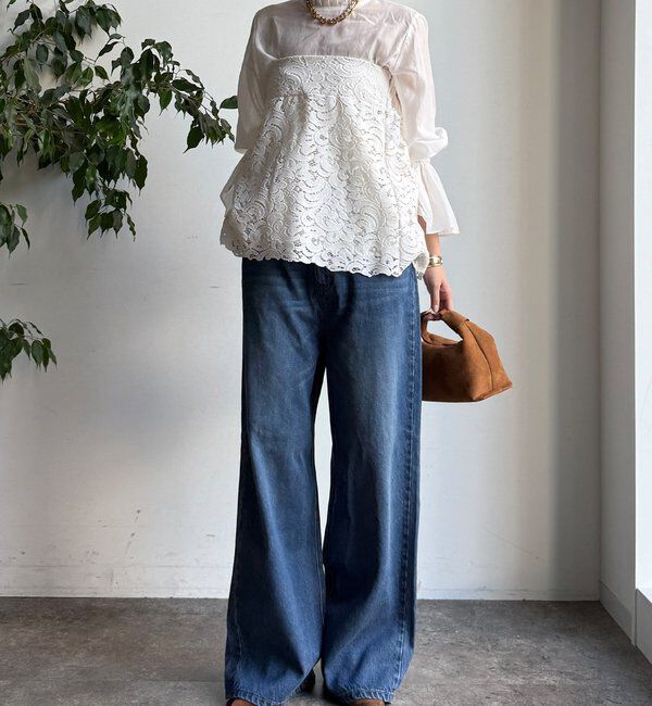  「フロッキーレースビスチェ」|シャツ・ブラウス|